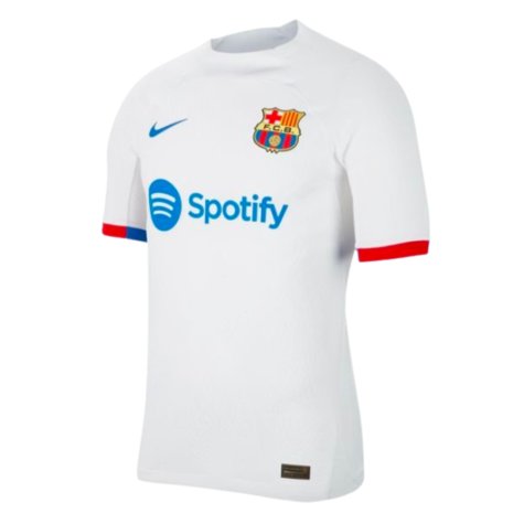 2023-2024 Barcelona Away Authentic Away Shirt (Kounde 23)