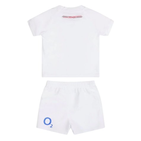 2023-2024 England Rugby Home Replica Baby Kit (Your Name)