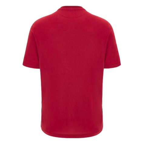2023-2024 Wales Rugby Travel Cotton Shirt (Red)