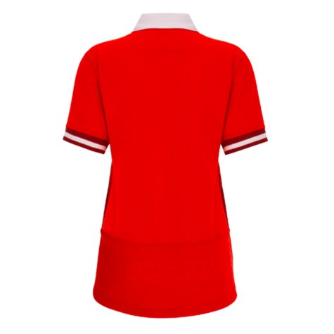 2023-2024 Wales Rugby WRU Home Cotton Shirt (Ladies) (Your Name)