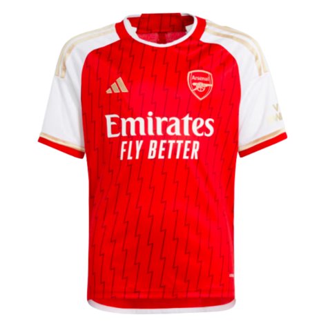 2023-2024 Arsenal Home Shirt (Kids) (Odegaard 8)