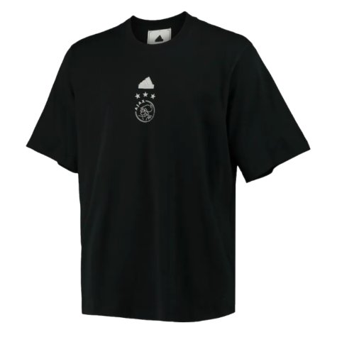 2023-2024 Ajax Lifestyler Oversized Tee (Black) (LITMANEN 10)