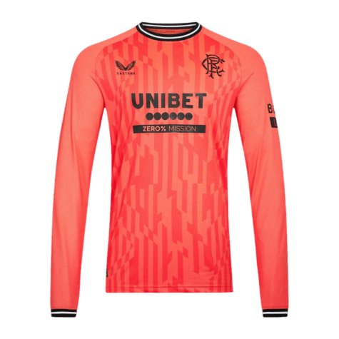 2023-2024 Rangers Away LS Goalkeeper Shirt (Hot Coral) (Butland 1)