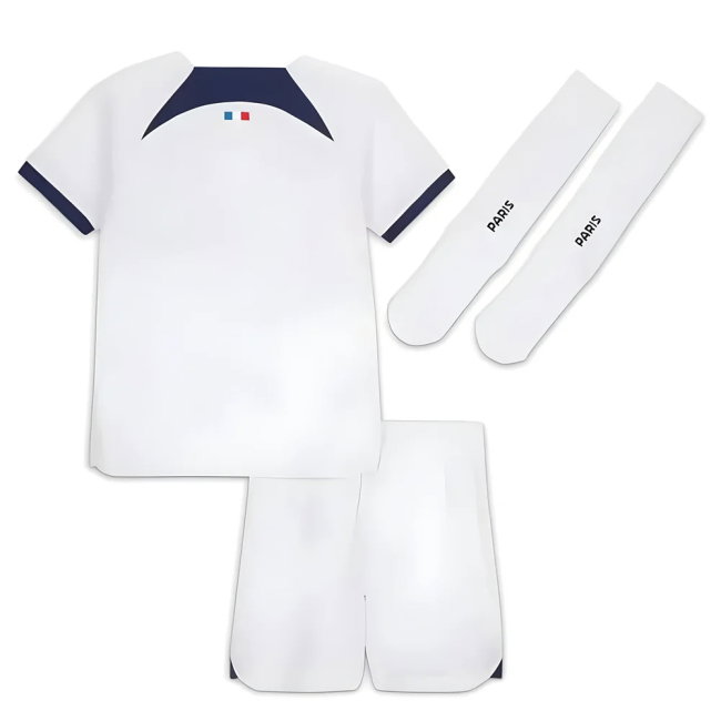 2023-2024 PSG Away Little Boys Mini Kit (Beckham 32)