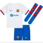 2023-2024 Barcelona Away Little Boys Mini Kit (Cruyff 9)