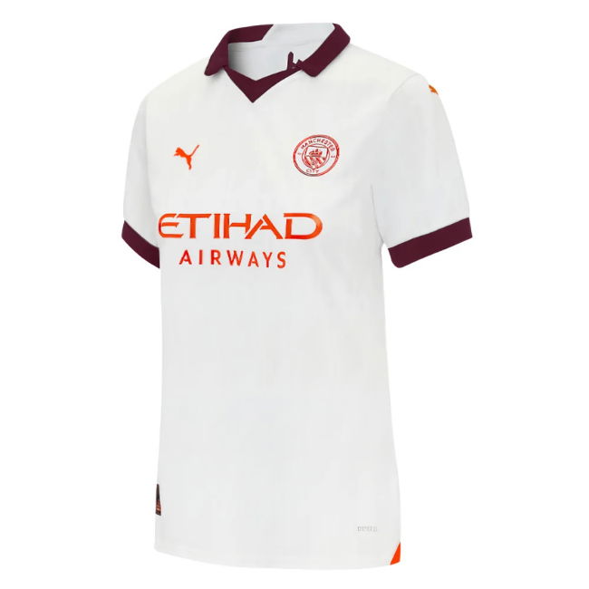 2023-2024 Man City Away Shirt (Ladies) (Your Name)
