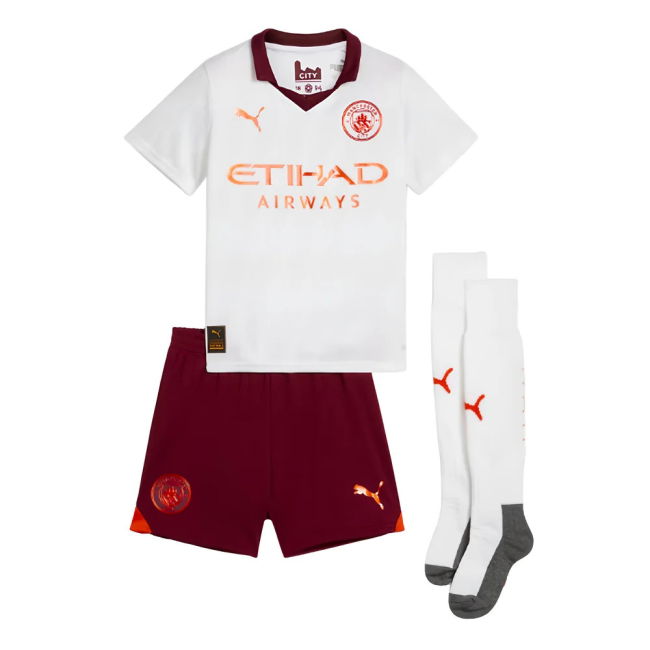 2023-2024 Man City Away Mini Kit (Your Name)