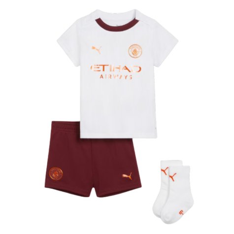 2023-2024 Man City Away Baby Kit (LAPORTE 14)