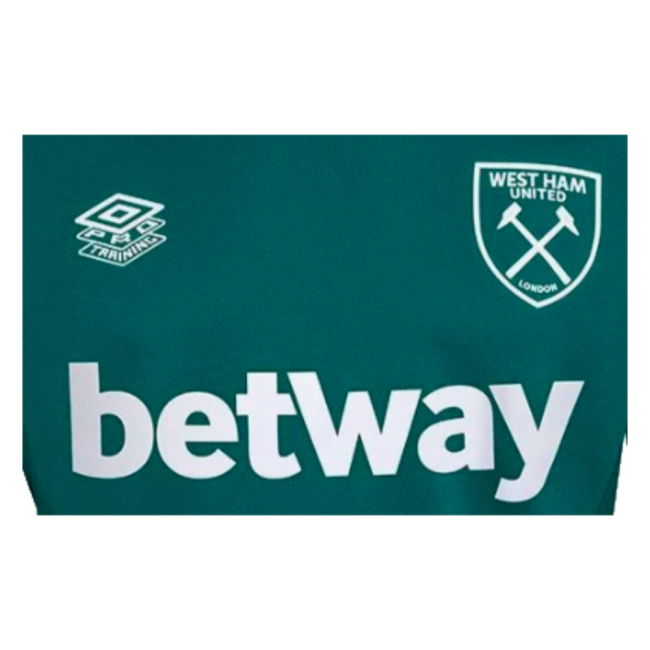 2023-2024 West Ham Training Jersey (Alexanderite)