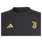 2023-2024 Juventus Cotton Tee (Black) (DI MARIA 22)