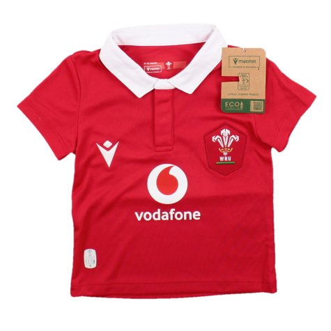 2023-2024 Wales Rugby Home Baby Shirt (North 14)
