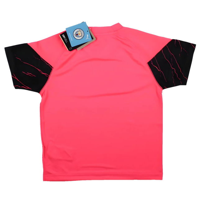 2023-2024 Man City Training Jersey (Sunset Glow) - Kids (HAALAND 9)