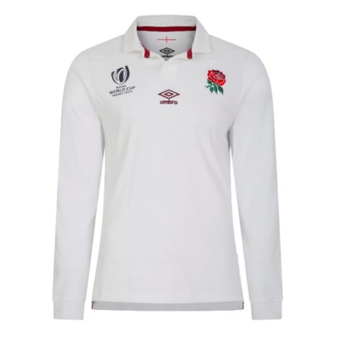 England RWC 2023 Home LS Classic Jersey (Kids) (Ford 10)