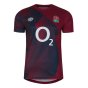 2023-2024 England Rugby Warm Up Jersey (Tibetan Red) (Curry 6)