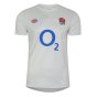 2023-2024 England Rugby Warm Up Jersey (Foggy Dew) (Your Name)