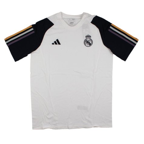 2023-2024 Real Madrid Core Tee (White) (Ronaldo 9)