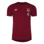 2023-2024 England Rugby Presentation T-Shirt (Tibetan Red) (May 11)