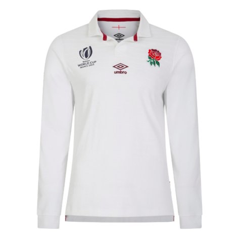 England 2023 RWC Home LS Classic Rugby Shirt (Farrell 10)