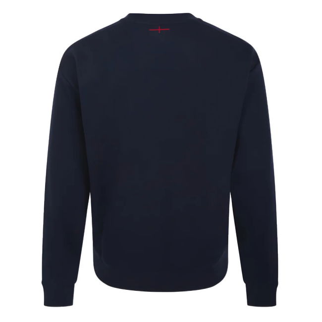 2023-2024 England Rugby Fleece Sweat (Nazy Blazer)
