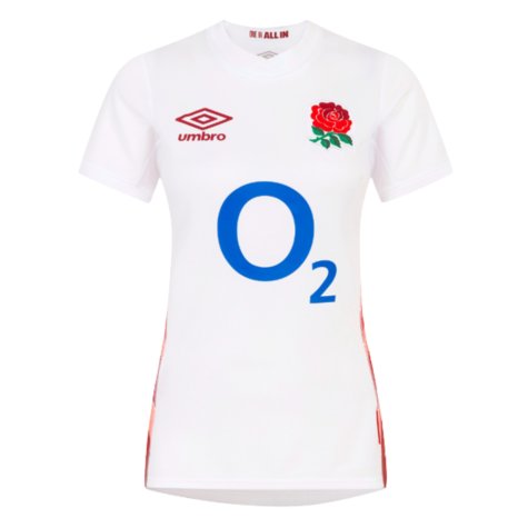 2023-2024 England Rugby Red Roses Rugby Jersey (Ladies) (Marler 1)