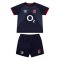 2023-2024 England Rugby Alternate Replica Infant Kit (Dallaglio 8)