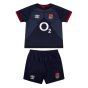 2023-2024 England Rugby Alternate Replica Infant Kit (May 11)