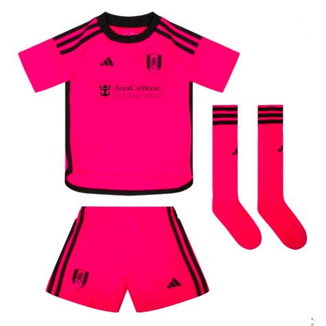 2023-2024 Fulham Away Little Boys Mini Kit (I Cavaleiro 17)