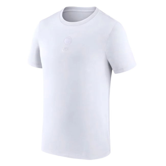 2023-2024 PSG Premium Essentials T-shirt (White) (Your Name)
