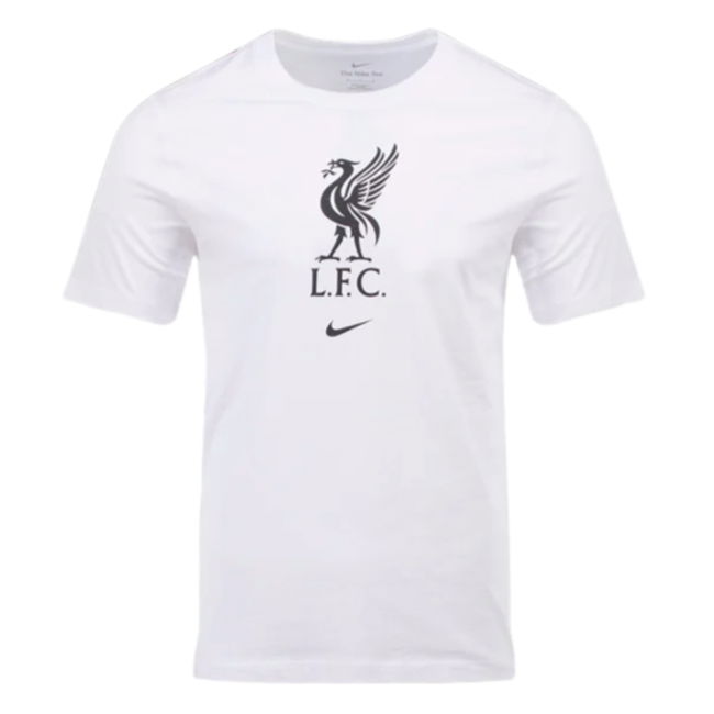 2023-2024 Liverpool Crest Tee (White) (M Salah 11)