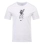 2023-2024 Liverpool Crest Tee (White) (Gerrard 8)
