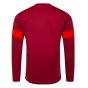 2023-2024 England Rugby Relaxed LS Training Jersey (Tibetan Red)