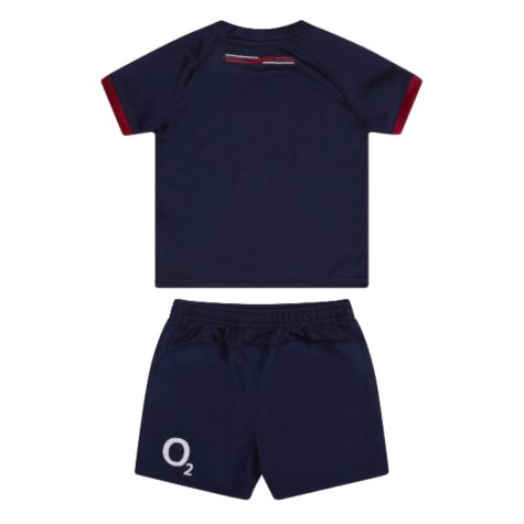 2023-2024 England Rugby Alternate Replica Baby Kit (Dallaglio 8)