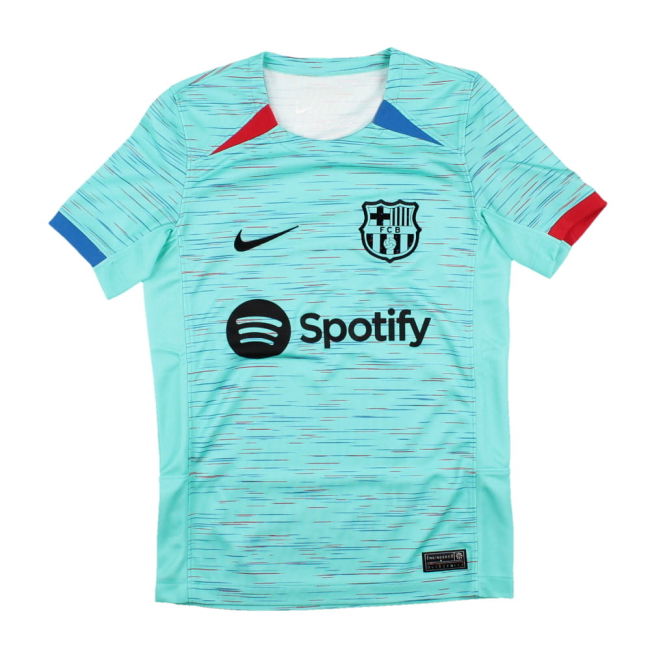 2023-2024 Barcelona Third Shirt (Kids) (Lewandowski 9)