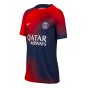 2023-2024 PSG Pre-Match Shirt (Midnight Navy) - Kids (Hernandez 21)