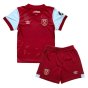 2023-2024 West Ham Home Infant Kit (Your Name)