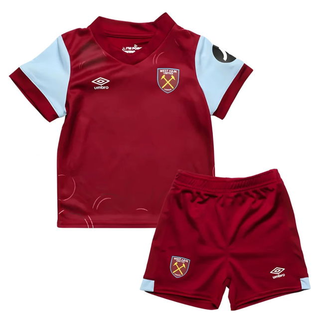 2023-2024 West Ham Home Baby Kit (Your Name)