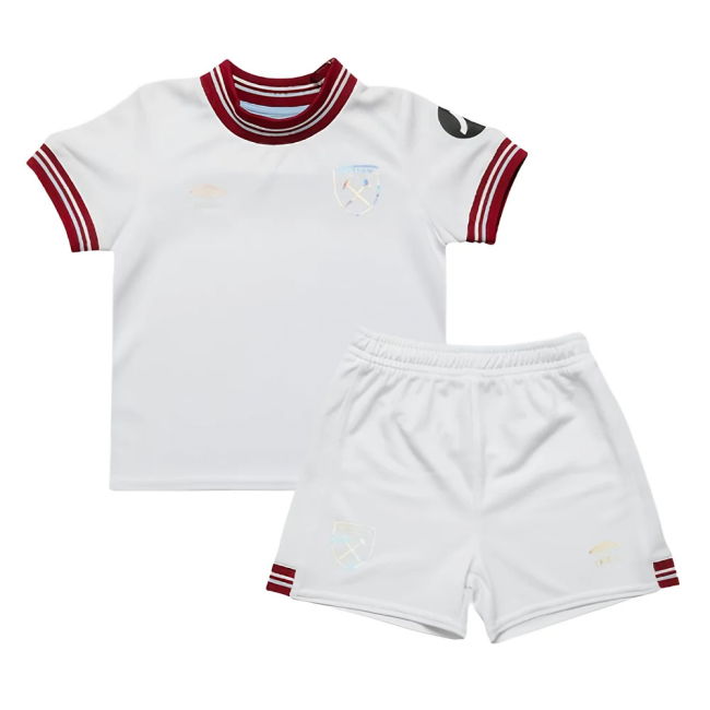 2023-2024 West Ham Away Baby Kit (Your Name)