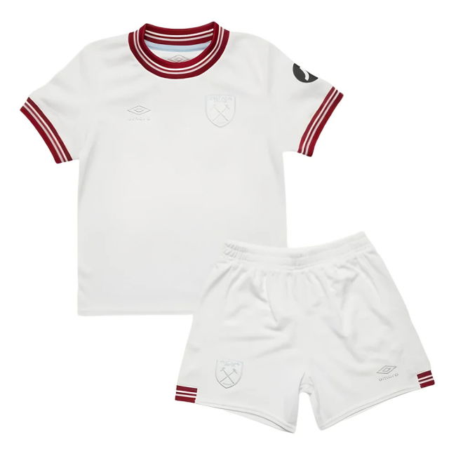 2023-2024 West Ham Away Infant Mini Kit (Your Name)