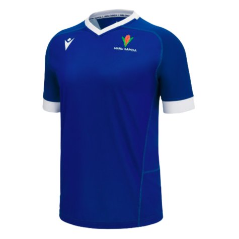 2023-2024 Samoa Home Rugby Poly Replica Shirt (Your Name)