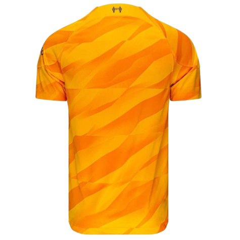 2023-2024 Liverpool Away Goalkeeper Shirt (Orange) (Your Name)
