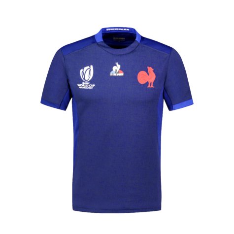 France RWC 2023 Rugby Home Shirt (Kids) (Your Name)