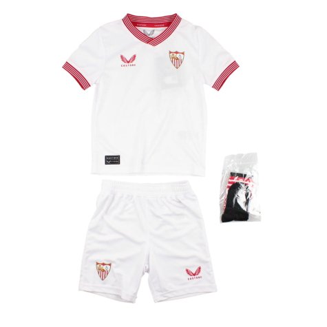2023-2024 Sevilla Home Mini Kit (Sergio Ramos 4)