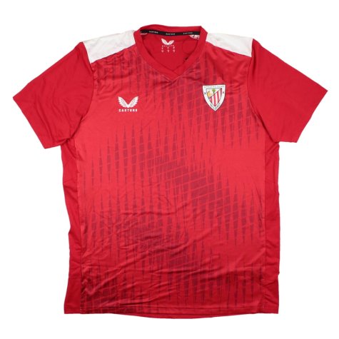 2023-2024 Athletic Bilbao Matchday Home T-Shirt (Red) (J Martinez 24)