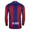 2023-2024 Barcelona Home Long Sleeve Shirt (Pedri 8)