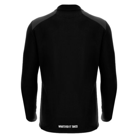2023-2024 Glasgow Warriors Rugby Training Sweatshirt (Black)