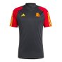 2023-2024 AS Roma Training Shirt (Black) (Baldanzi 35)