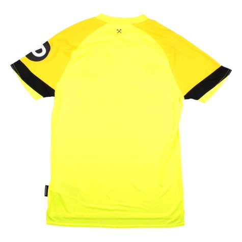 2023-2024 West Ham Change Goalkeeper Shirt (Yellow) (Fabianski 1)