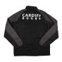 2023-2024 Cardiff Blues Rugby Full Zip Waterproof Jacket (Black)