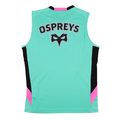 2023-2024 Ospreys Rugby Sleeveless Training Shirt (Turquoise)