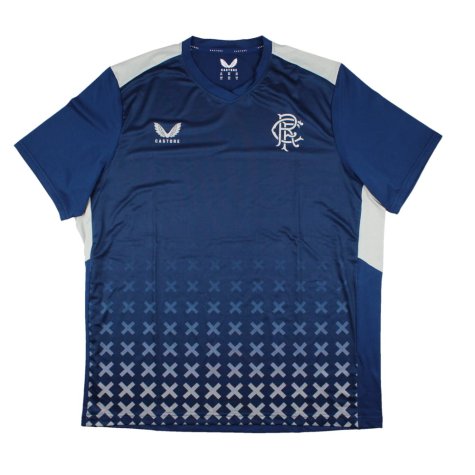 2023-2024 Rangers Coaches Match Day Tee (Blue) (J Cifuentes 15)